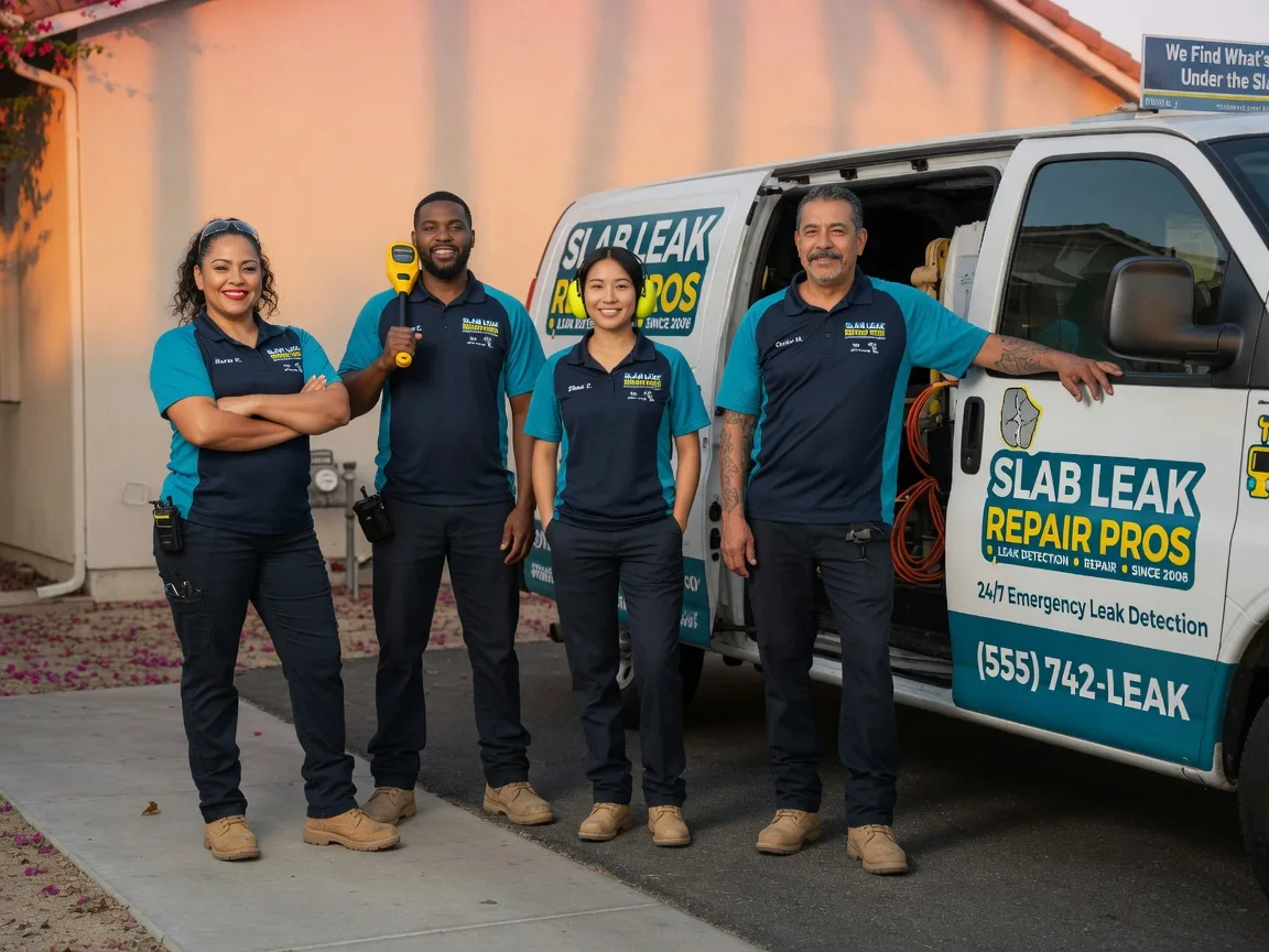 Slab Leak Repair company in Wellington, IL